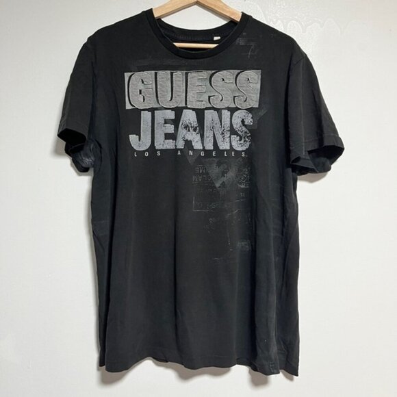 GUESS Jeans Los Angeles Graphic T-Shirt – Black – Size XL - Picture 1 of 7